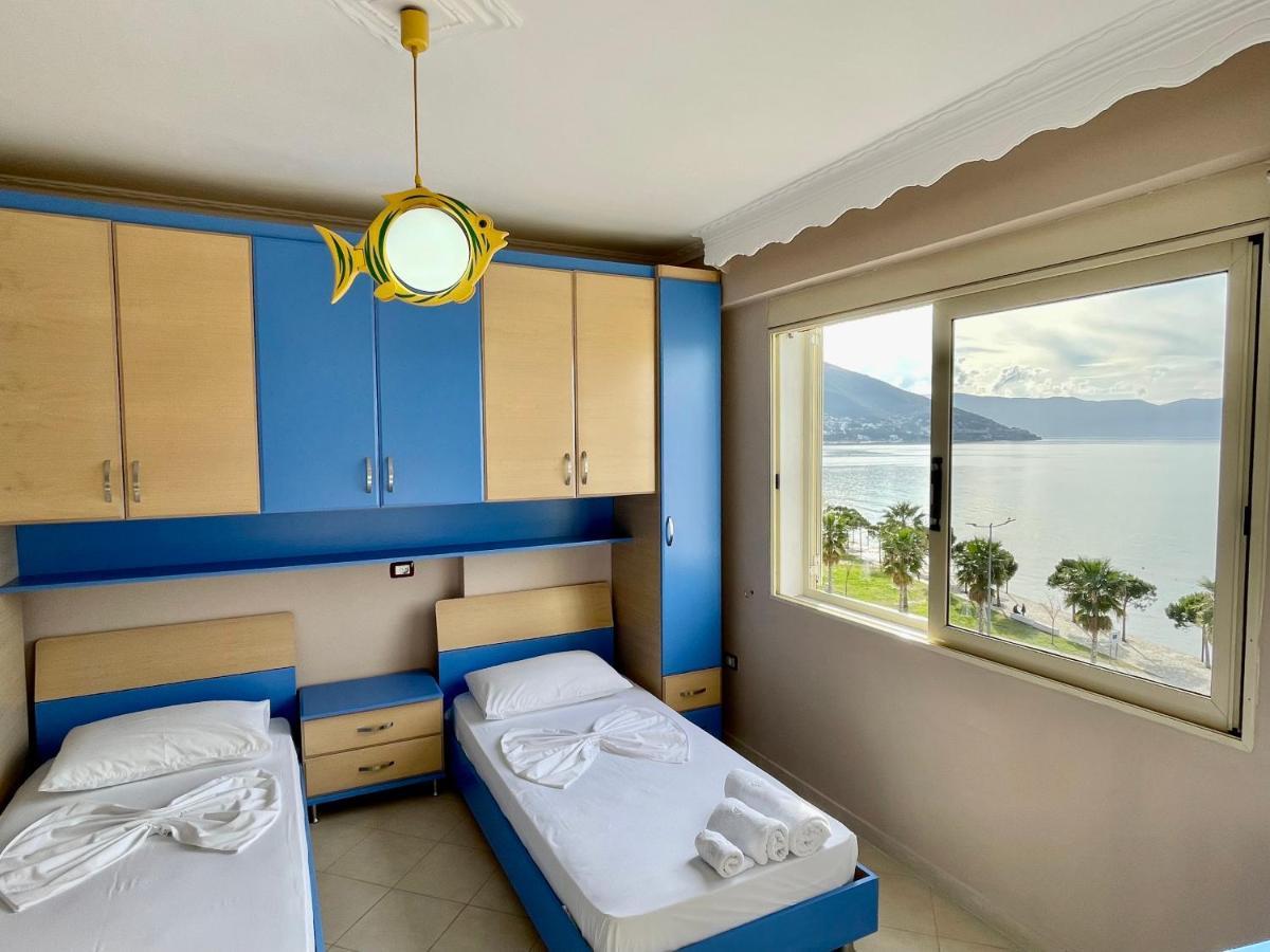 Sea View Apartment Vlorë Dış mekan fotoğraf